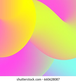 abstract holographic lines