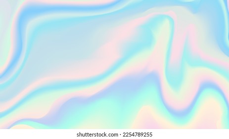 abstract holographic rainbow gradient background in retro style