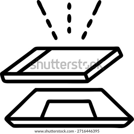 Abstract holographic tablet floating in a clean minimalist workspace concept as A sleek glossy tablet floats in the air with a glowing holographic user interface above a modern desk. The tablet displays data visualizations symbolizing mastery and innovation. Background includes subtle light trails for dynamic movement. Copy space on the side in Photo Stock Concept , copy space for advertisement or banner with Photo Realistic as high Quality Detail --ar 7:2
