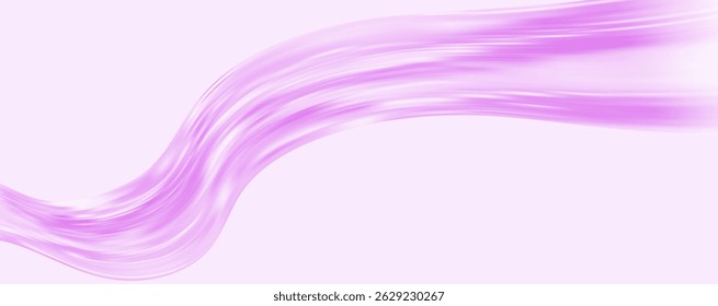 Abstract  holographic wave.Flow iridescent fluid.Dynamic spectrum ribbon.