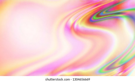 Abstract holographic wavy lines. Background for banner headline, presentation, corporate identity, flyer, poster, cover backdrop, wallpaper. Vector EPS10. Not trace, include mesh gradient only
