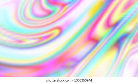 Abstract holographic wavy lines. Background for banner headline, presentation, corporate identity, flyer, poster, cover backdrop, wallpaper. Vector EPS10. Not trace, include mesh gradient only