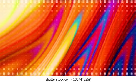 Abstract holographic wavy lines. Background for banner headline, presentation, corporate identity, flyer, poster, cover backdrop, wallpaper. Vector EPS10. Not trace, include mesh gradient only