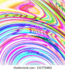 Abstract holographic wavy lines. Background for banner headline, presentation, corporate identity, flyer, poster, cover backdrop, wallpaper. Vector EPS10. Not trace, include mesh gradient only