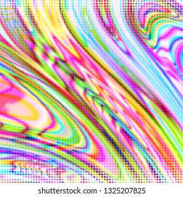 Abstract holographic wavy lines. Background for banner headline, presentation, corporate identity, flyer, poster, cover backdrop, wallpaper. Vector EPS10. Not trace, include mesh gradient only