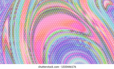 Abstract holographic wavy lines. Background for banner headline, presentation, corporate identity, flyer, poster, cover backdrop, wallpaper. Vector EPS10. Not trace, include mesh gradient only