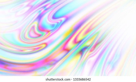 Abstract holographic wavy lines. Background for banner headline, presentation, corporate identity, flyer, poster, cover backdrop, wallpaper. Vector EPS10. Not trace, include mesh gradient only