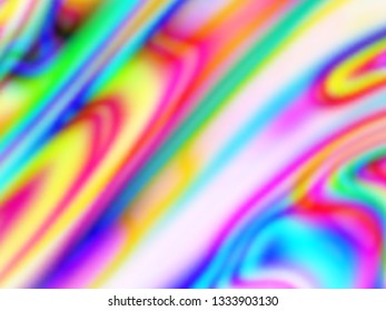 Abstract holographic wavy lines. Background for banner headline, presentation, corporate identity, flyer, poster, cover backdrop, wallpaper. Vector EPS10. Not trace, include mesh gradient only
