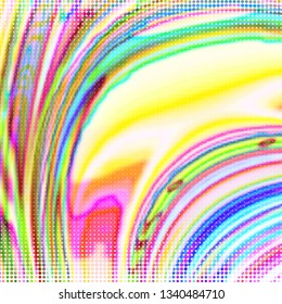 Abstract holographic wavy lines. Background for banner headline, presentation, corporate identity, flyer, poster, cover backdrop, wallpaper. Vector EPS10. Not trace, include mesh gradient only