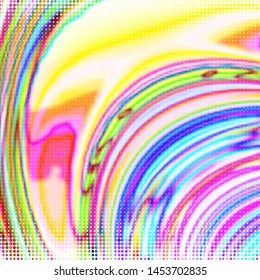 Abstract holographic wavy lines. Background for banner headline, presentation, corporate identity, flyer, poster, cover backdrop, wallpaper. Vector EPS10. Not trace, include mesh gradient only