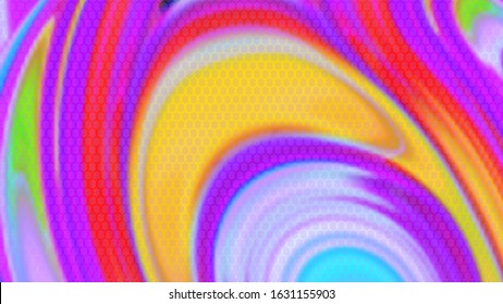 Abstract holographic wavy lines. Background for banner headline, presentation, corporate identity, flyer, poster, cover backdrop, wallpaper. Vector EPS10. Not trace, include mesh gradient only