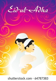 abstract holy background for eid ul adha