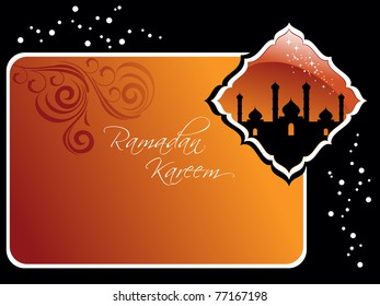 resumo sagrado conceito de fundo para ramazan mubarak
