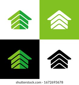 Abstract home logo design template elements, house vector icon