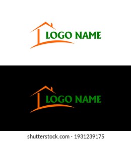 Abstract home logo design template. Business vector icon. suitable for housing design, house, home marketing, etc.