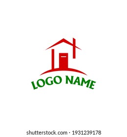 Abstract home logo design template. Business vector icon. suitable for housing design, house, home marketing, etc.