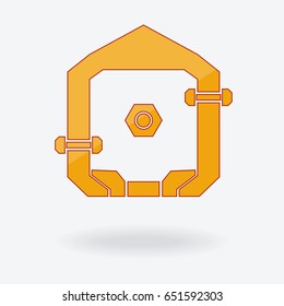 Abstract home logo design vector illustration