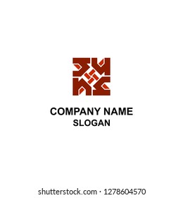 Abstract home logo with H letter.