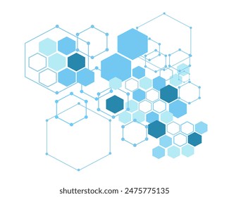 Abstract Honey Background. Honeycomb icon.