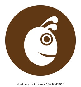 Abstract Honey Bee Icon Logo