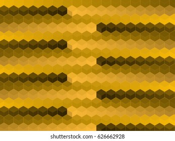 Abstract honey comb background