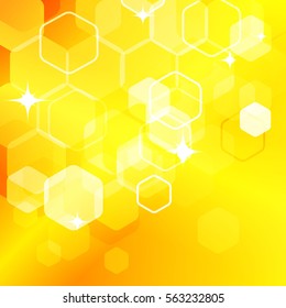 abstract honeycomb background