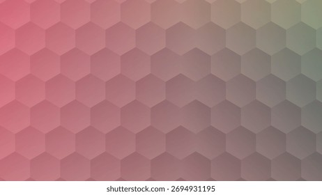 Abstractas fondo de nido de abeja con transiciones suaves de gradiente y precisión geométrica perfecto para Diseños modernos y arte digital con tonos sutiles y patrones hexagonales