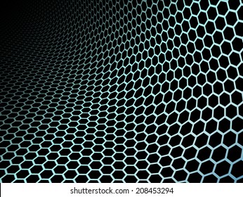 Abstract Honeycomb  Pattern Background