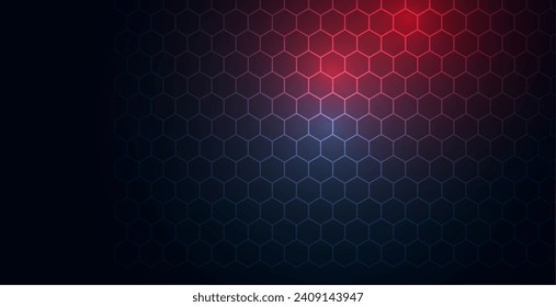 patrón de abeja abstracto de fondo futurista para la innovación tecnológica vecto