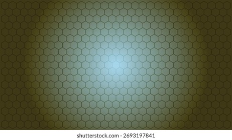 Abstract honeycomb pattern with a gradient effect perfect for backgrounds and textures