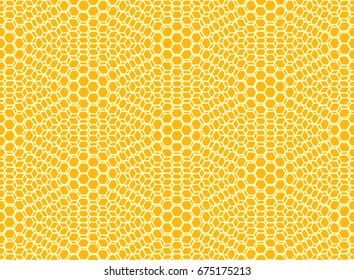 Abstract honeycomb seamless background. Hexagon pattern