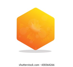 abstract  honeycomb-candy 