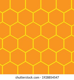 abstract honeycombs background vector illustration.