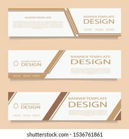 Abstract horizontal background banner design. modern layout for marketing etc. vector illustration.