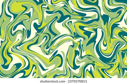 Resumen de fondo horizontal con ondas coloridas. Ilustración vectorial de moda en color de estilo.