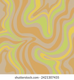 Abstract horizontal background with colorful waves. Trendy vector illustration
