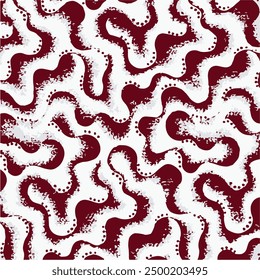 Abstract horizontal background with colorful waves. Trendy vector illustration in style retro