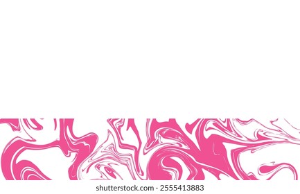 Abstract horizontal background with colorful waves. Liquid Trendy vector illustration in style retro 60s, 70s. Copy space and negative space.