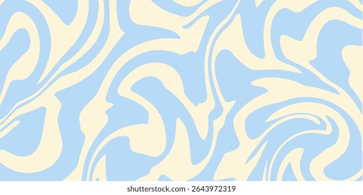 Abstract horizontal background with colorful waves eps10