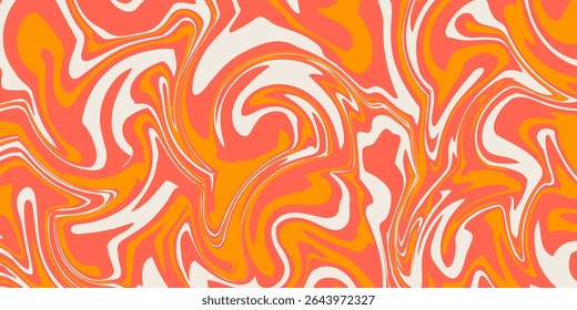 Abstract horizontal background with colorful waves eps10