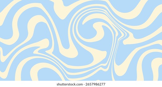 Abstract horizontal background with colorful waves eps10.