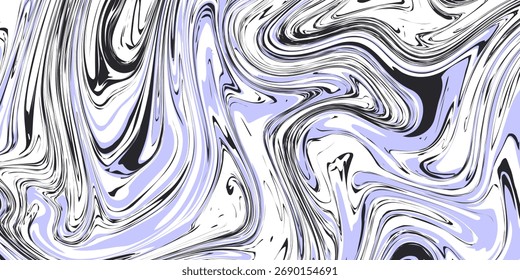 Abstractas fondo Horizontal con ondas de colores. Ilustración vectorial de moda en estilo retro años 60, 70. 