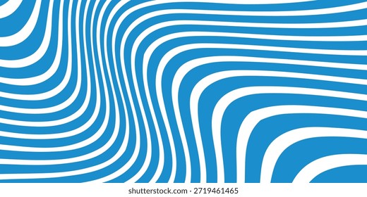 Abstractas fondo Horizontal con ondas de colores. Patrón de remolino. Textura Líquida De Salpicaduras De Vector.