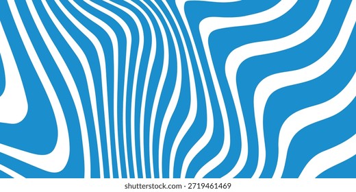 Abstractas fondo Horizontal con ondas de colores. Patrón de remolino. Textura Líquida De Salpicaduras De Vector.
