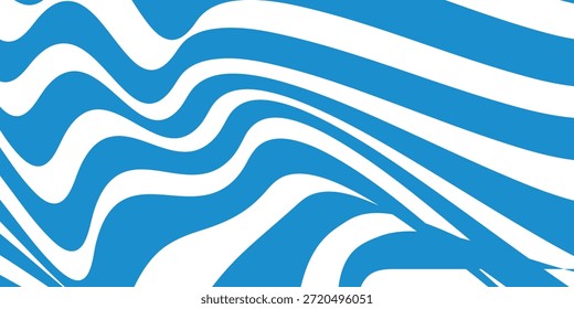 Abstractas fondo Horizontal con ondas de colores. Patrón de remolino. Textura Líquida De Salpicaduras De Vector.