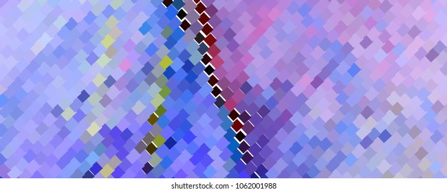 Abstract horizontal background with geometric elements. Vector clip art.
