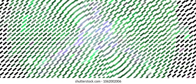 Abstract horizontal background with geometric elements. Vector clip art.