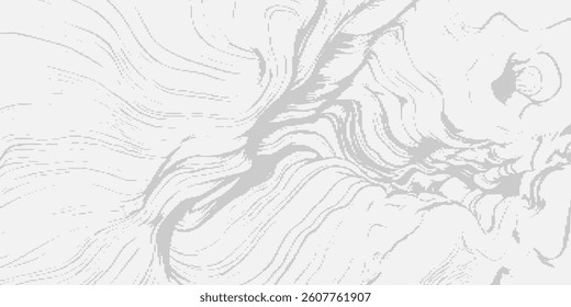 Abstract horizontal background with linear waves and moire effect of lines blending. Dynamic vector design for books, websites, accessories for phones and tablet, background saver, image for blog.