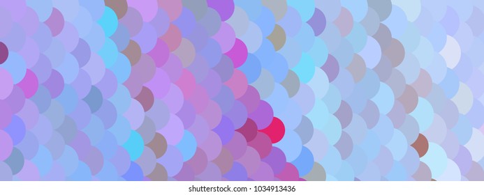 Abstract horizontal background. Spotted halftone effect. Dots, circles. Vector clip art