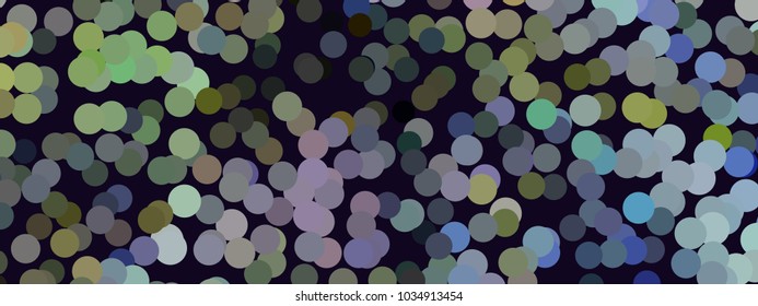 Abstract horizontal background. Spotted halftone effect. Dots, circles. Vector clip art